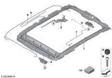 Панорамная крыша, дисплей