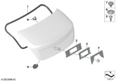 Багажная дверь, дополнительные элементы