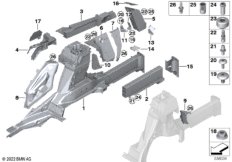 Брызговик Зд/детали днища