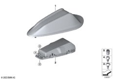 Детали антенны на крыше