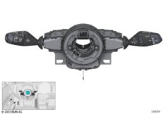 Коммутационный центр в рулевой колонке