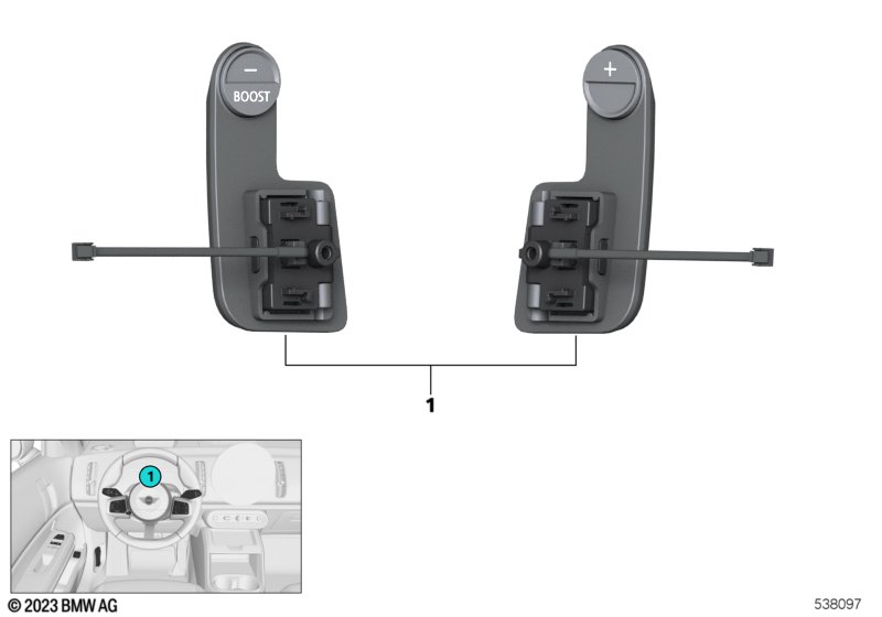 Переключатели рулевого колеса