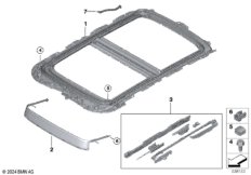 Детали панорамной крыши