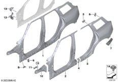 боковой каркас