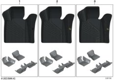 Эксклюзивные напольные коврики BEV