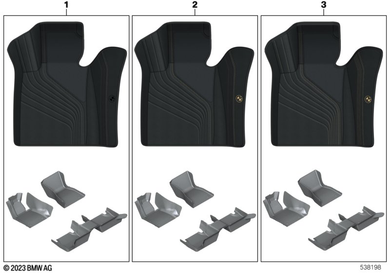 Эксклюзивные напольные коврики BEV