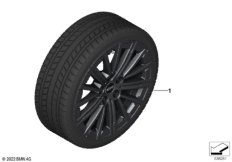 Колесо в сб. зимн. V-обр. сп. 833 — 17"