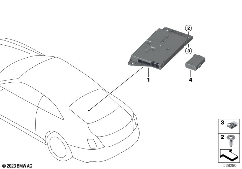 Телематический блок связи 4