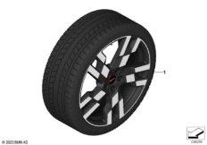 Колесо в сб.зимн. JCW Flag Sp. 949 — 20"