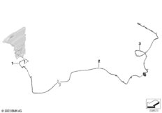 Система омывателей ICAM сзади
