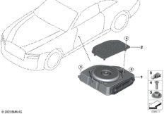 Детали центрального НЧ-динамика
