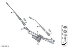 Детали стеклоочистителя