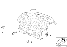 Перегородка багажного отделения