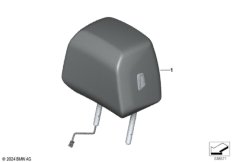 Инд.подголовник передн.сид.пов.комфортн.