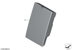 Центральный подлокотник Individual сзади