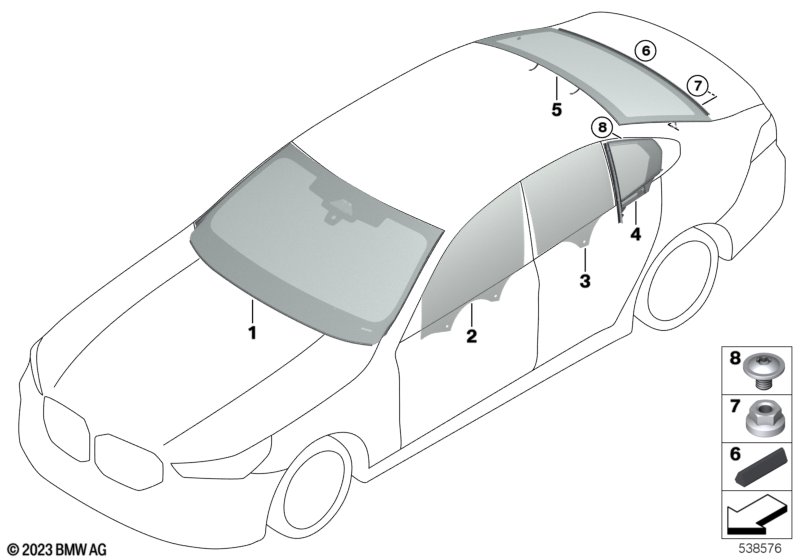 G68 лобовое стекло ассистенты / HUD