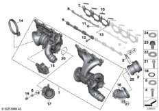Турбонагн.с выпускным коллектором