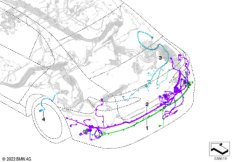 Рем.кабель основн.жгут проводов - сзади