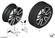 MINI л/с диск JCW LAP Spoke 989 19"