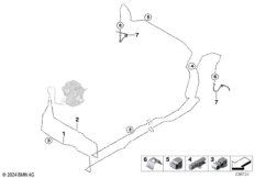 Трубопровод тормозного привода Зд