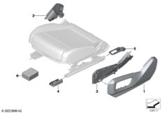 Сиденье Пд накладки сиденья