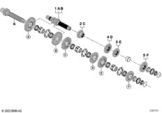 Детали коробки передач