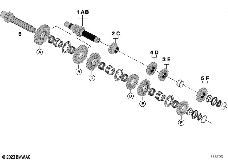 Детали коробки передач