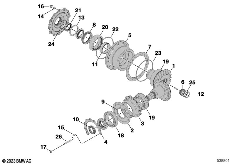 Детали коробки передач