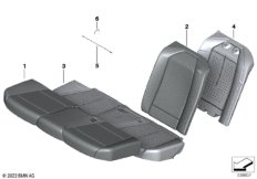 Набивка и обивка базового сиденья Зд