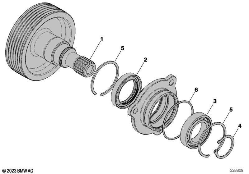 Детали коробки передач