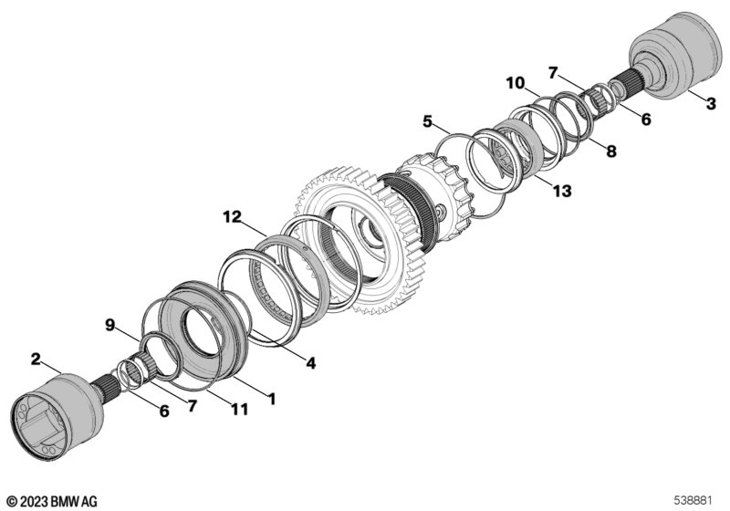 Детали коробки передач