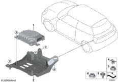 Усилитель системы HiFi/ кронштейн