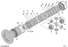 Детали коробки передач