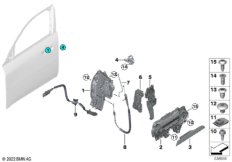 Система замков передней двери