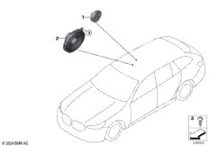 Детали системы HiFi на Зд двери