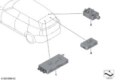 Детали усилителя разнесенной антенны
