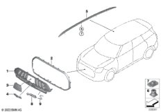 Наружные накладки / декоративные решетки