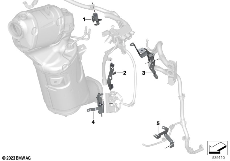 Элементы крепления жгута проводов