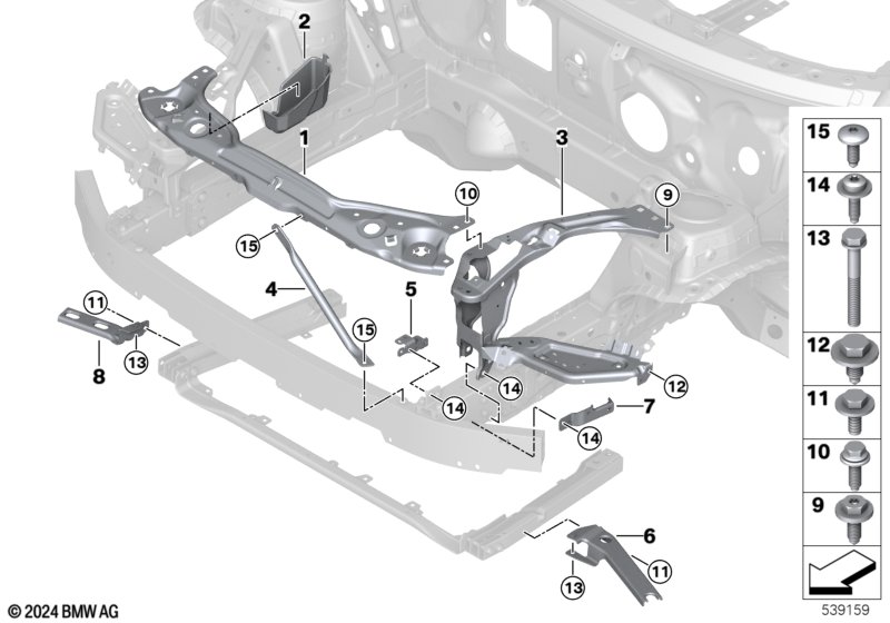 Щит передка
