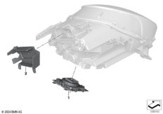 Детали электронного блока фары