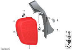 Блок задних фонарей