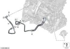 Система охлаждения турбонагнетателя