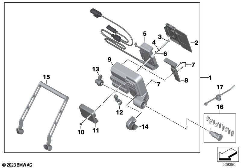 Ремонтный комплект цилиндра замка