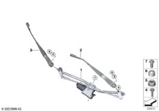 Детали стеклоочистителя