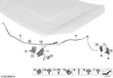 Система замков капота
