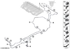 Топливопровод/ элементы крепления