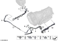 Контур сист.охлаждения в/вольтн.системы