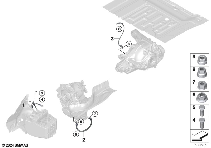 Массовый провод и выравн.потенциалов HVS