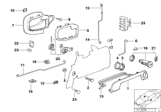 Привод двери/замок двери Пд