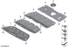 Экран моторного отсека